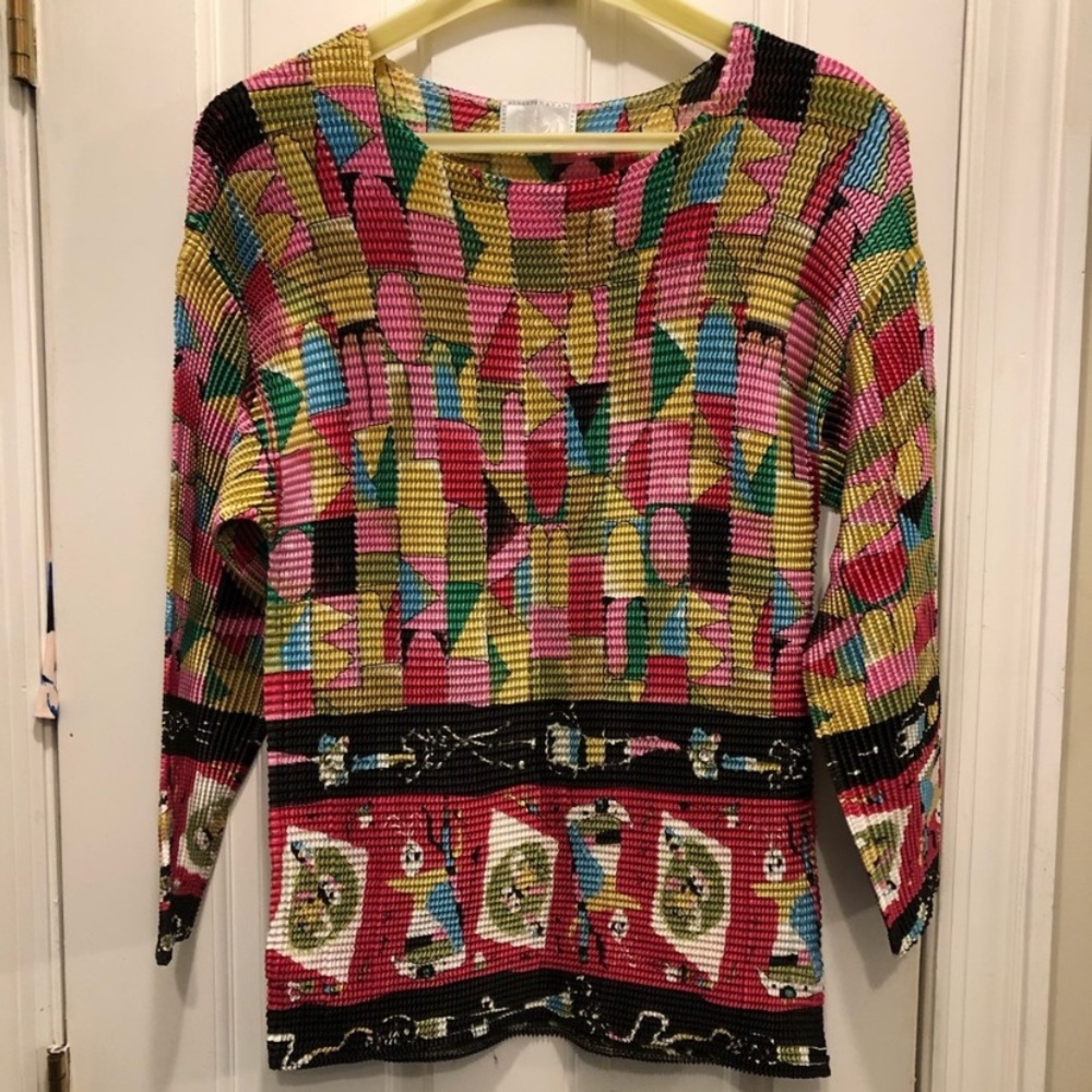 Alberto Makali Corrogated Unique Top